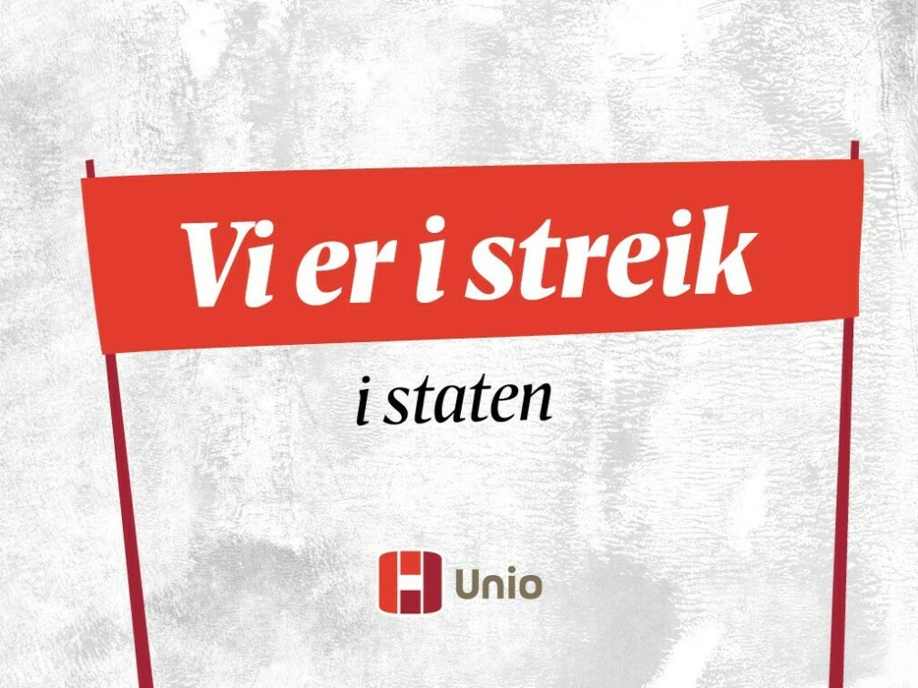 Vi er i streik i staten 4x3