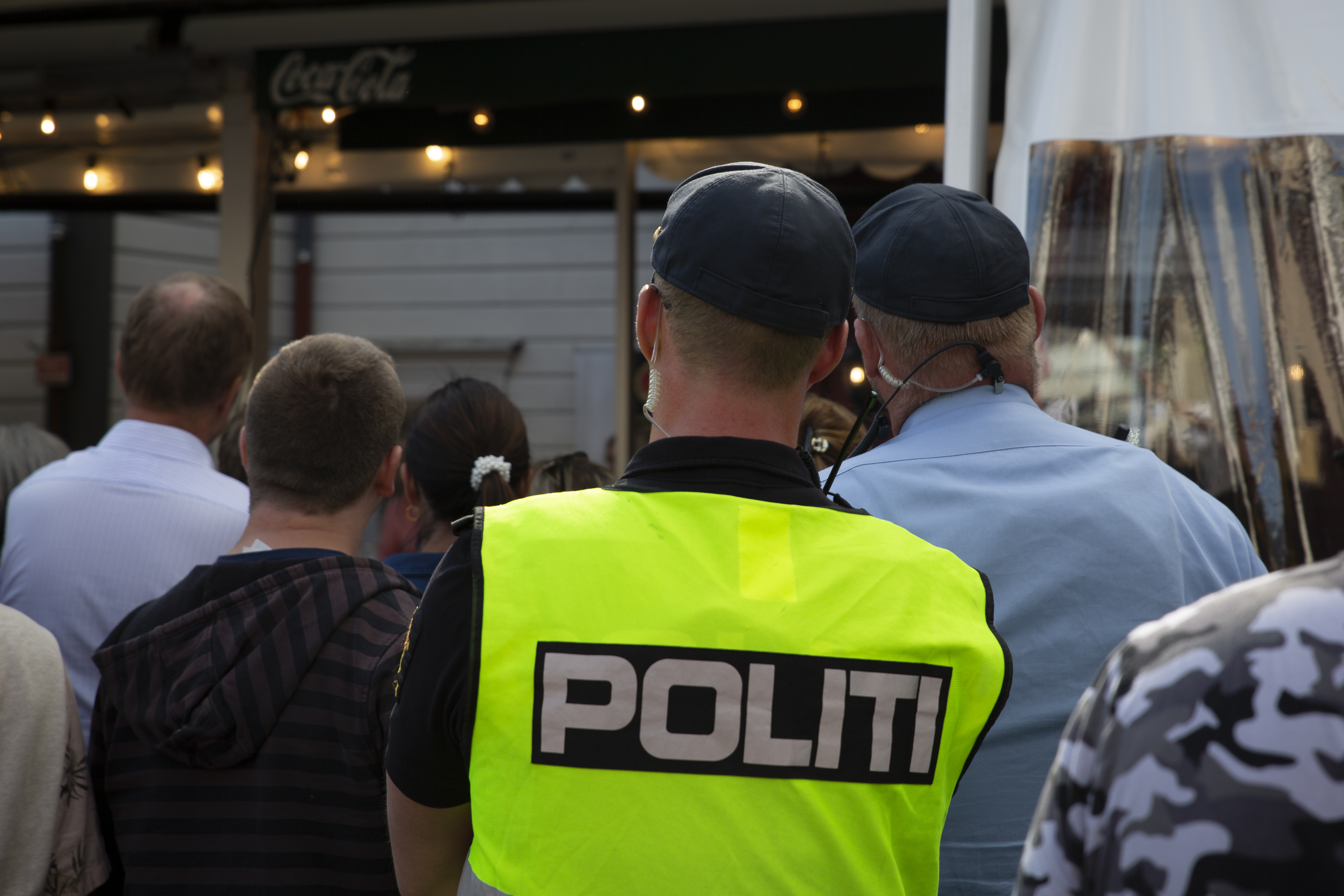 Politi pa Arendalsuka 2019 1 Foto Erik Inderhaug