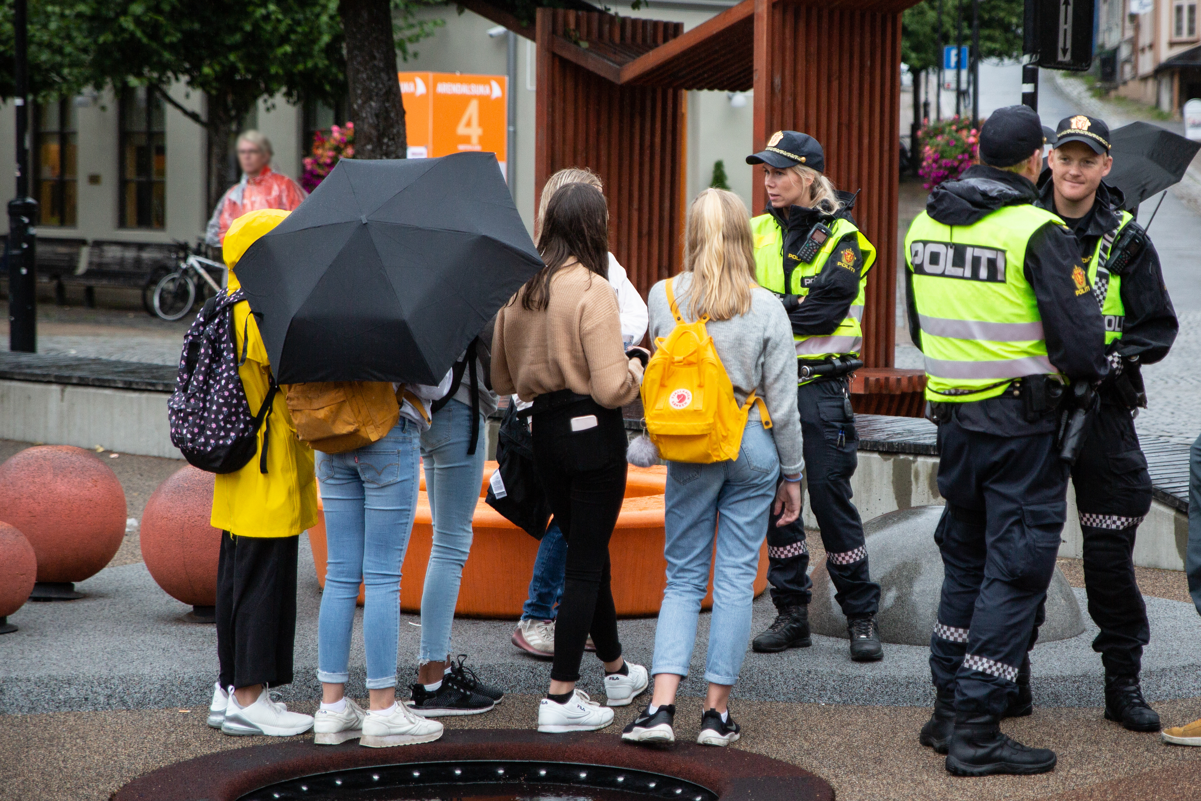 Politi på Arendalsuka 2019 22 Foto Erik Inderhaug