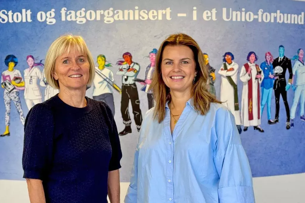 Unio leder Ragnhild Lied og leder for partneravdelingen i Nordea Hege Hindrum Killingberg