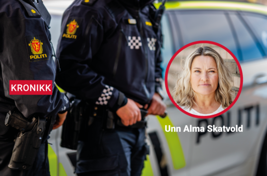 Unn Alma Skatvold illustrasjonsbilde politi og patruljebil