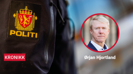 Orjan Hjortland illustrasjonsbilde politi jakkemerke